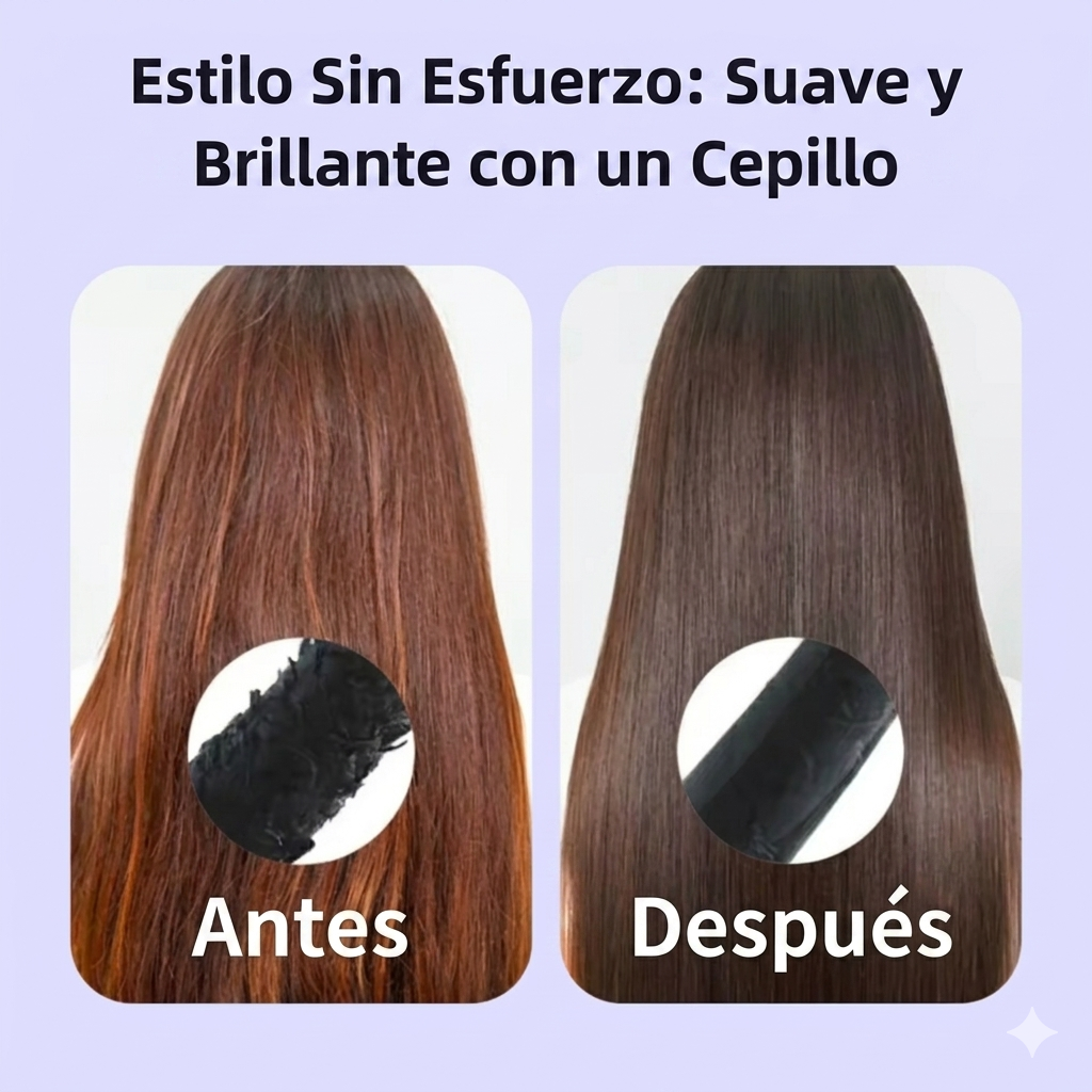 Cepillo Alisador Cabello Inalámbrico