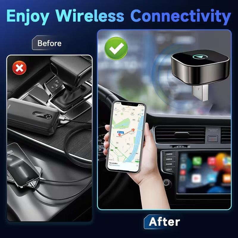 Adaptador Inalambrico Para Carplay