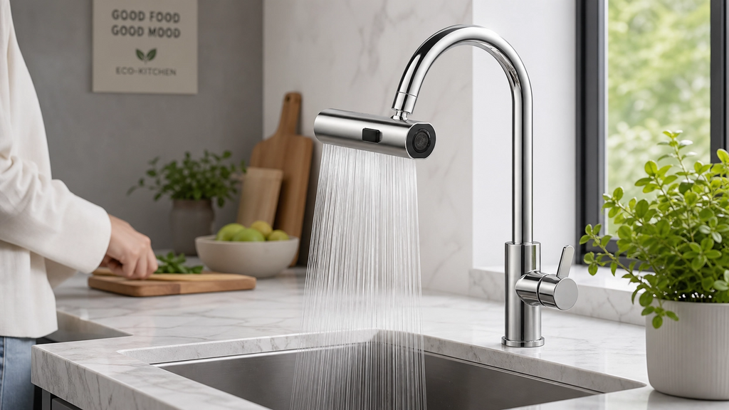 Grifo 3 Modos - Ahorro Inteligente de Agua