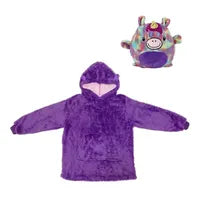POLERON PELUCHE NIÑO 2 EN 1