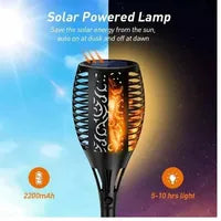 Antorcha Llama Recargable Baile Solar